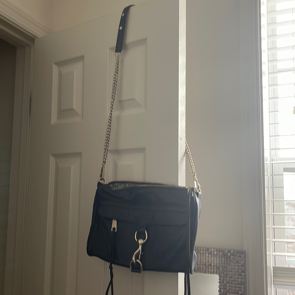 Rebecca Minkoff navy leather Crossbody